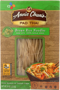 ANNIE CHUN'S: Brown Rice Noodles Pad Thai, 8 oz