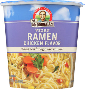 DR MCDOUGALL'S: Ramen Soup Vegan Chicken, 1.8 oz