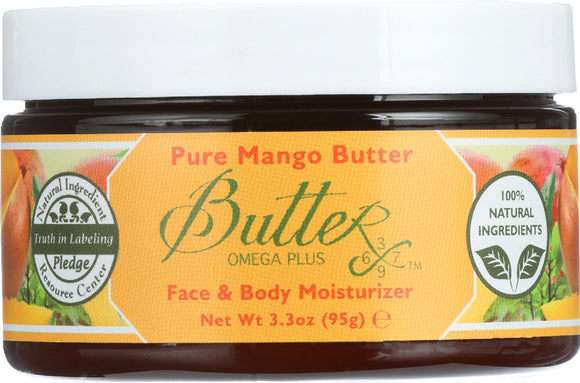 AROMA NATURALS: Body Butter-Mango, 3.3 oz