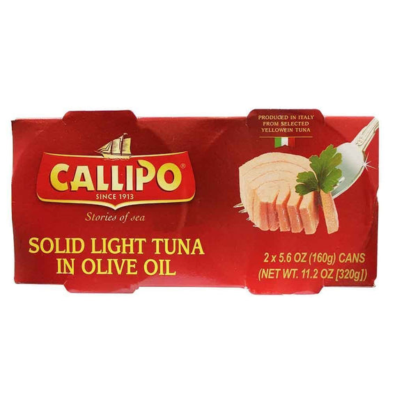 CALLIPO: Tuna in Olive Oil 2 Pack, 160 gm