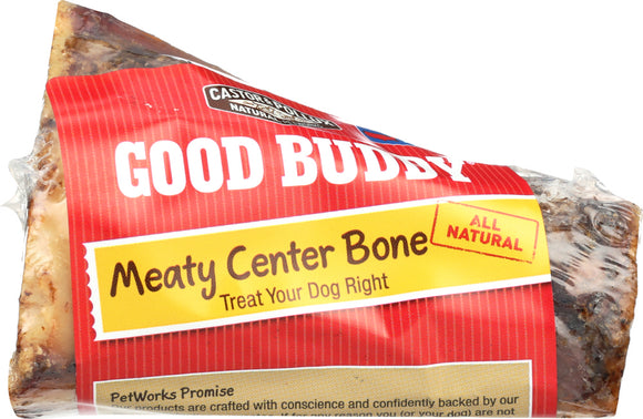 CASTOR & POLLUX: Dog Treat Meaty Center Bone 4 Inches, 1 ea