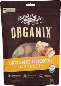 CASTOR & POLLUX: Organic Dog Cookies Chicken Flavor, 12 oz