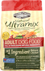 CASTOR & POLLUX: Natural Ultramix Adult Dog Food Natural Chicken, 5.5 lb