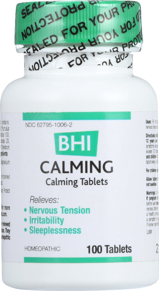 BHI: Heel Calming, 100 Tablets