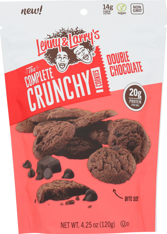 LENNY & LARRYS: Cookie Double Chocolate Crunchy, 4.25 oz