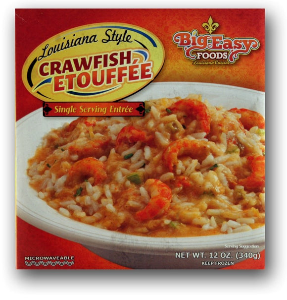 BIG EASY FOODS: Entree Etouffee Crawfish, 12 oz