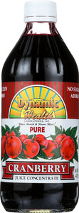 DYNAMIC HEALTH: Pure Cranberry Juice Concentrate, 16 oz