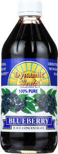 DYNAMIC HEALTH: Pure Blueberry Juice Concentrate, 16 oz