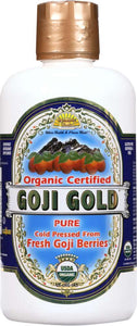 DYNAMIC HEALTH: Organic Certified Goji Gold Pure Juice, 32 oz