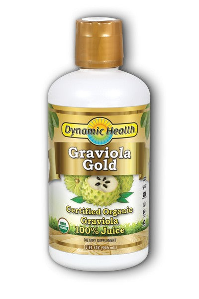 DYNAMIC HEALTH: Graviola Gold Organic Certified, 32 fo