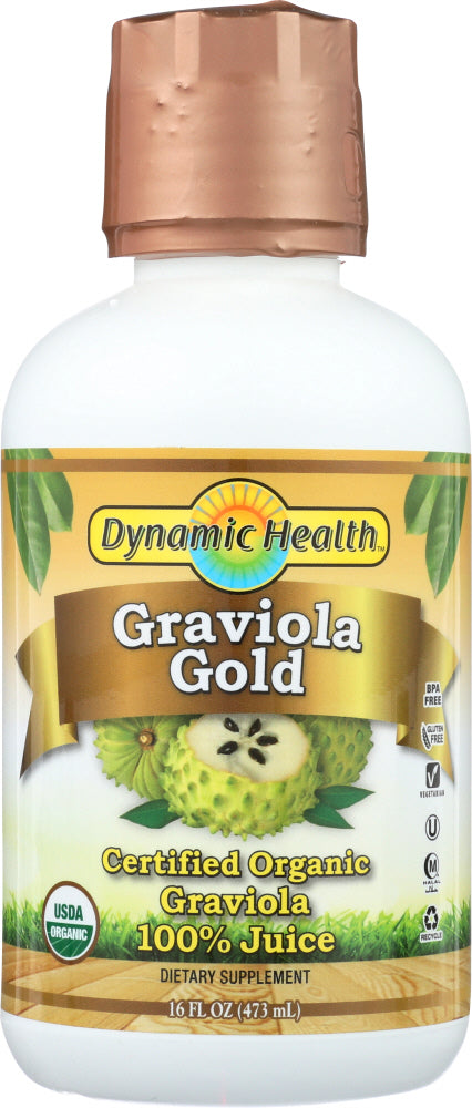 DYNAMIC HEALTH: Graviola Gold Organic, 16 fo