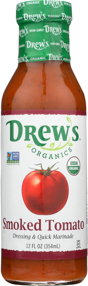 DREW'S: Smoked Tomato All Natural Dressing & Quick Marinade, 12 oz