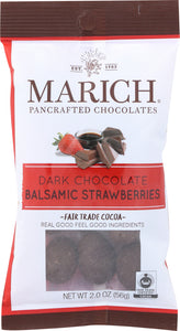 MARICH: Chocolate Dark Balsamic Strawberry, 2 oz