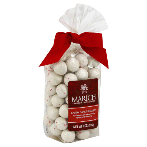 MARICH: Candy Cane Caramels, 8 oz