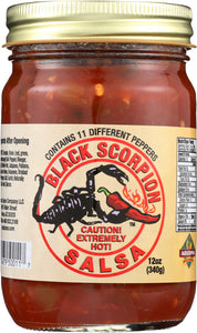 ARIZONA SPICE COMPANY: Salsa Black Scorpion, 12 oz