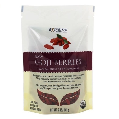 EXTREME HEALTH USA: Raw Goji Berries, 5 oz