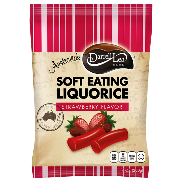 DARRELL LEA: Licorice Soft Strawberry, 7 oz