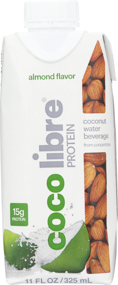 COCO LIBRE: Protein Coconut Water Almond, 11 oz