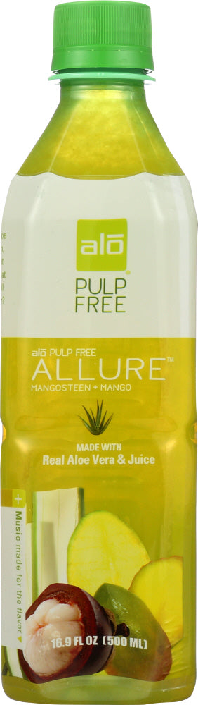 ALO: Juice Mangosteen + Mango Allure Pulp Free, 16.9 oz