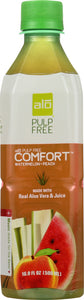 ALO: Juice Watermelon + Peach Comfort Pulp Free, 16.9 oz