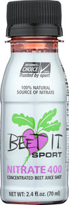 BEET IT: Sport Nitrite 400 Concentrated Beet Juice Shot, 2.4 oz