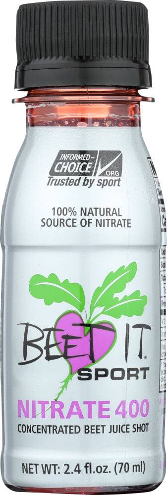 BEET IT: Sport Nitrite 400 Concentrated Beet Juice Shot, 2.4 oz