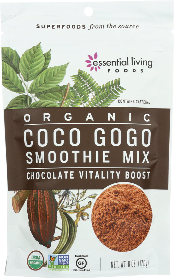 ESSENTIAL LIVING FOODS: Coco Gogo Smoothie Mix, 6 oz
