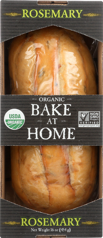 ESSENTIAL BAKING COMPANY: Organic Bake at Home Fresh Rosemary Bread, 16 oz