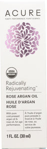 ACURE: Radically Rejuvenating Rose Argan Oil, 1 fl oz