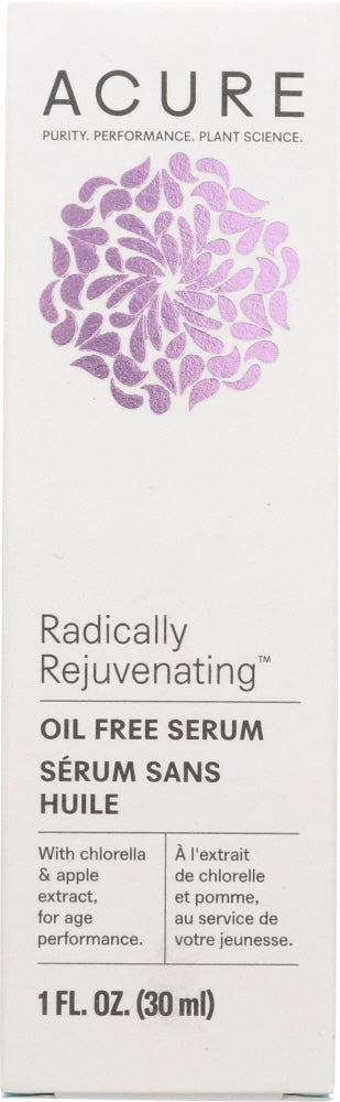 ACURE: Radically Rejuvenating Oil Free Facial Serum, 1 fo