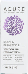 ACURE: Radically Rejuvenating Vegetable Peel, 1.4 fl oz