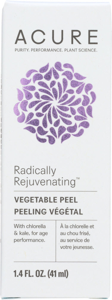 ACURE: Radically Rejuvenating Vegetable Peel, 1.4 fl oz