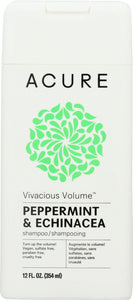 ACURE: Vivacious Volume Shampoo Peppermint & Echinacea, 12 fl oz