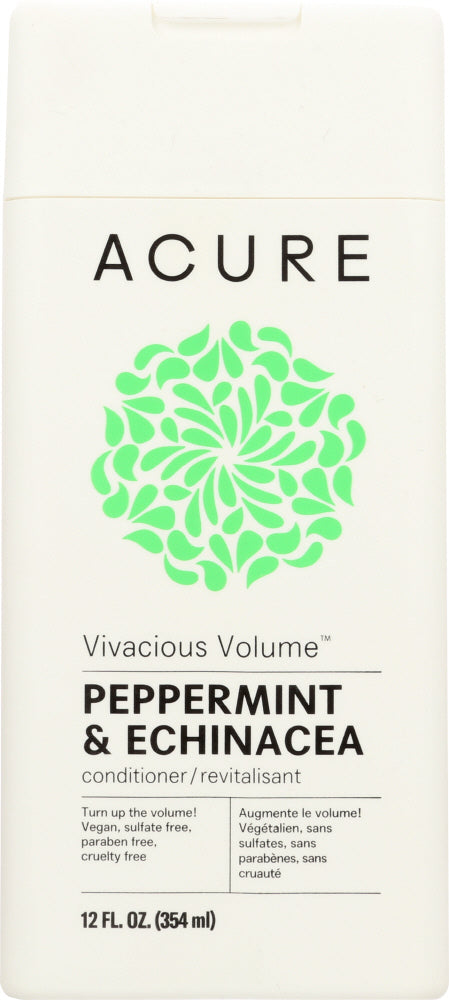 ACURE: Vivacious Volume Conditioner Peppermint & Echinacea, 12 fl oz