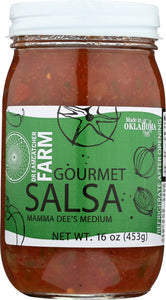 MAMMA DEES SALSA: Medium Salsa, 16 oz