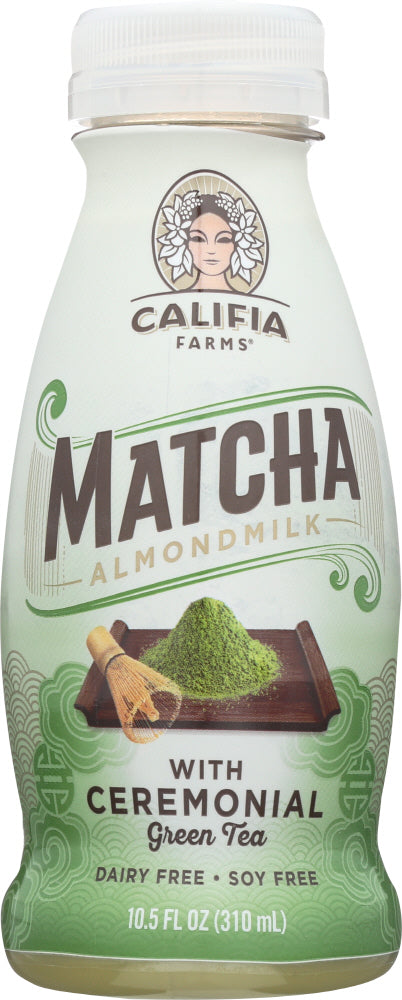 CALIFIA: Matcha Almond Milk, 10.5 oz