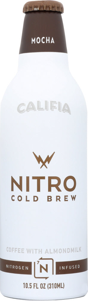 CALIFIA: Nitro Cold Brew Coffee Mocha, 10.5 oz