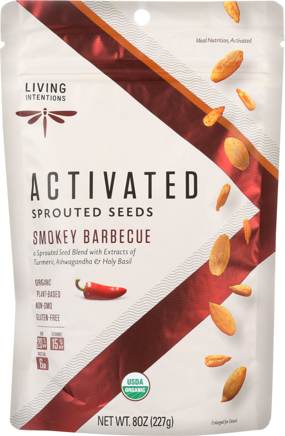 LIVING INTENTIONS: Seed Sprouted Smokey Barbeque, 8 oz