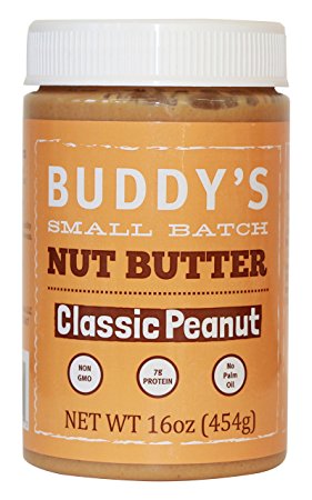 BUDDYS NUT BUTTERS: Peanut Butter Classic, 16 oz