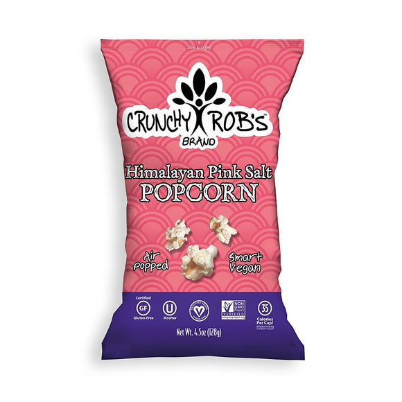CRUNCHY ROBS: Popcorn Himalayan Pink Salt, 4.5 oz