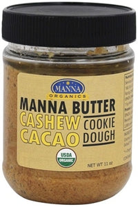 MANNA ORGANICS: Manna Butter Cashew Cacao Cookie Dough, 11 oz