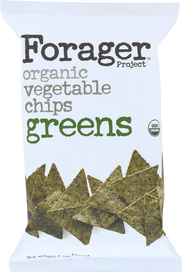 FORAGER: Organic Vegetables Chips Greens, 5 oz