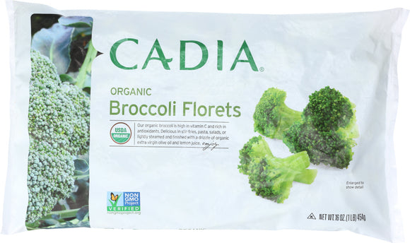 CADIA: Organic Broccoli Florets, 16 oz