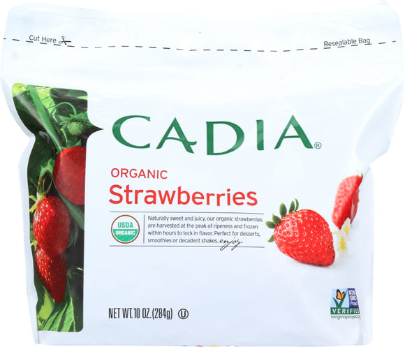CADIA: Strawberries Organic Fruit , 10oz