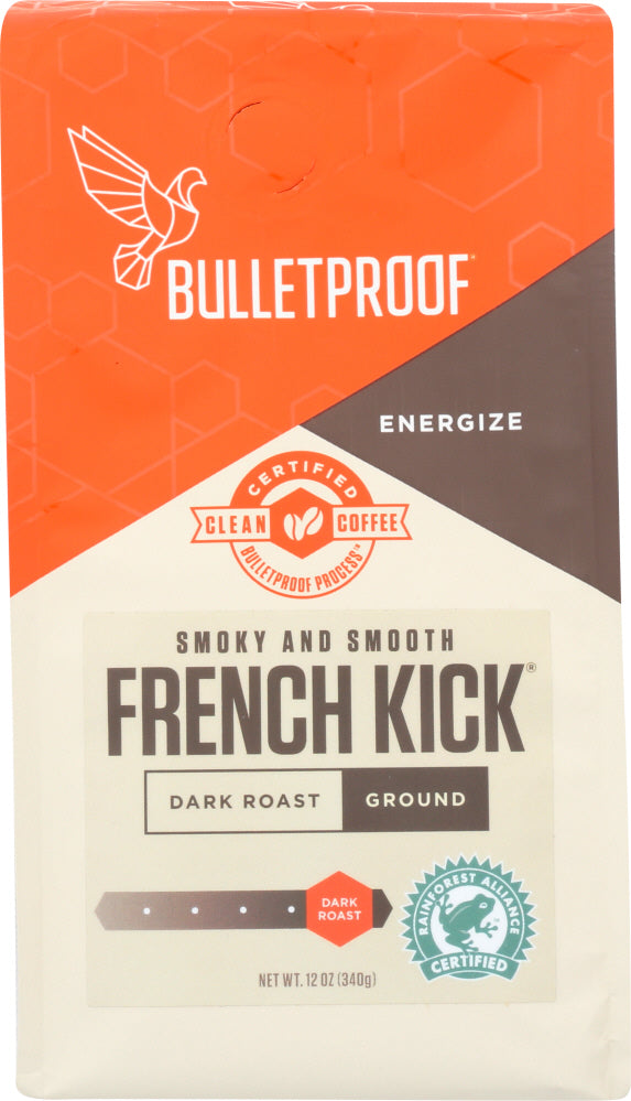 BULLETPROOF: Coffee Ground French Kick, 12 oz