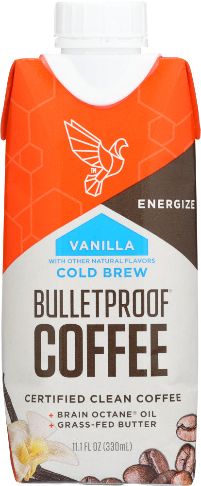 BULLETPROOF: Coffee Cold Brew Vanilla,11.1 fo