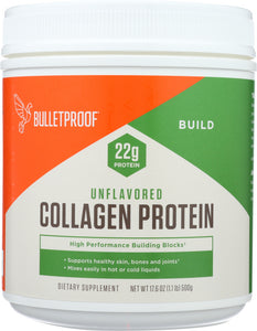BULLETPROOF: Collagen Protein Powder, 17.6 oz