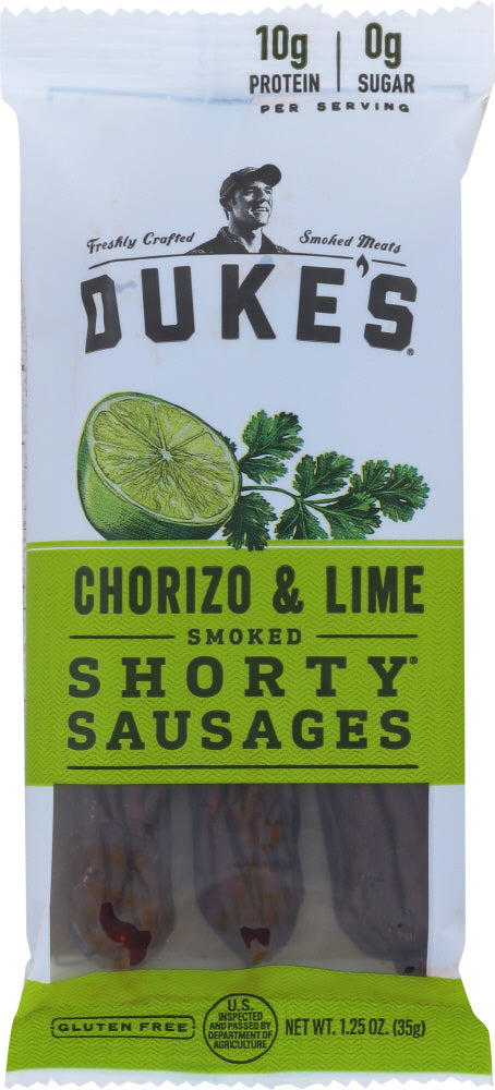 DUKES: SAUSAGE SHRTY CHRZO LIME (1.250 OZ)