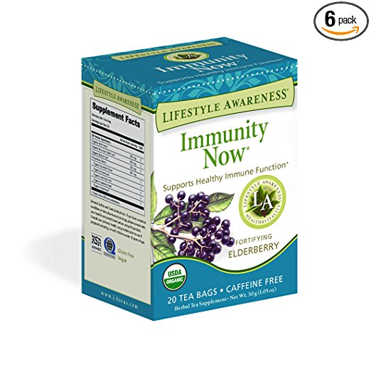 LIFESTYLE AWARENESS: Immunity Now Herb Tea, 20 teabags