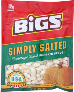 BIGS: Pumpkin Seed Lighty Salted, 5 oz